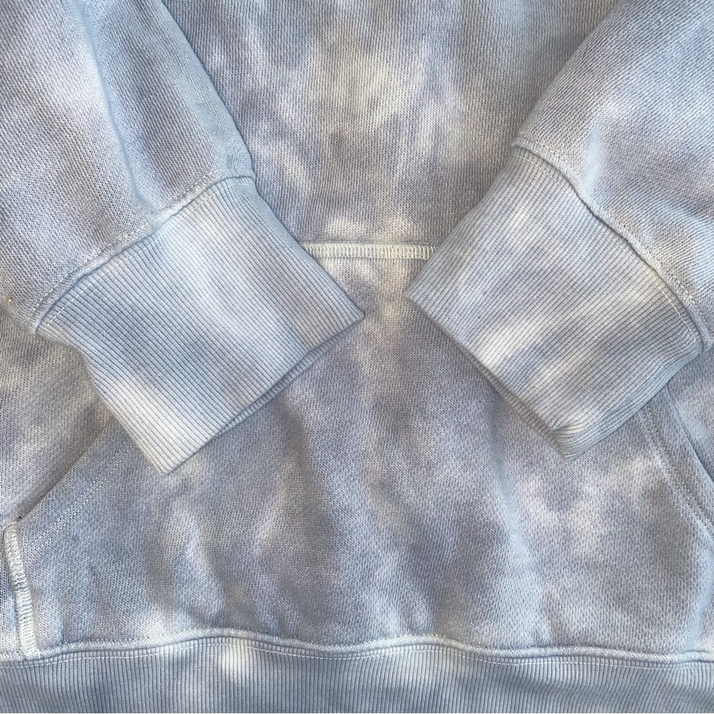 Victoria's Secret Blue Tie-Dye Hoodie - Picture 5 of 7